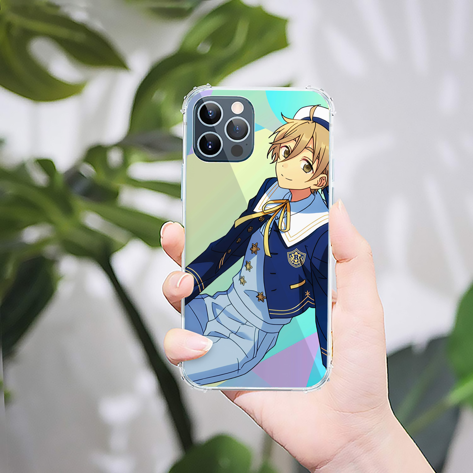 （画像用） あんさんぶるスターズ! Ensemble Stars 【iPhone 12シリーズ対応】透明スマホケース（クリアソフトケース）